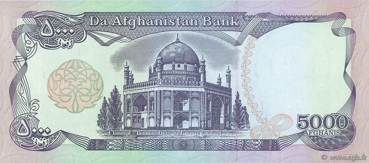 سیر تحول پول کاغذی در افغانستان
