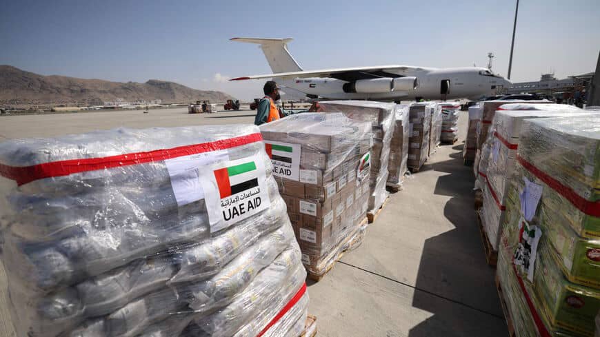 کمک های امارات متحده عربی